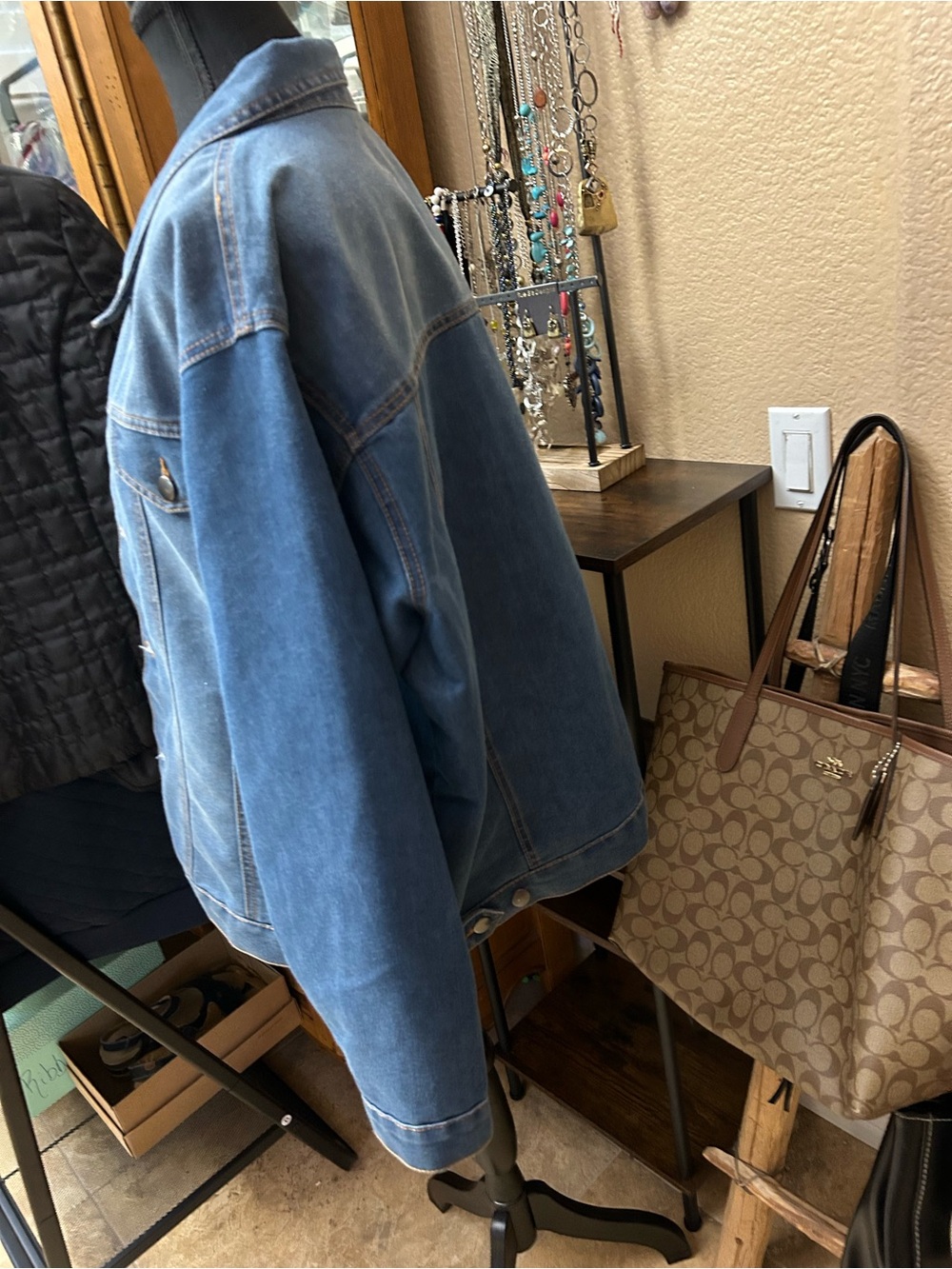 Ashley By 26 International Blue Denim Jacket - Picture 3 of 7